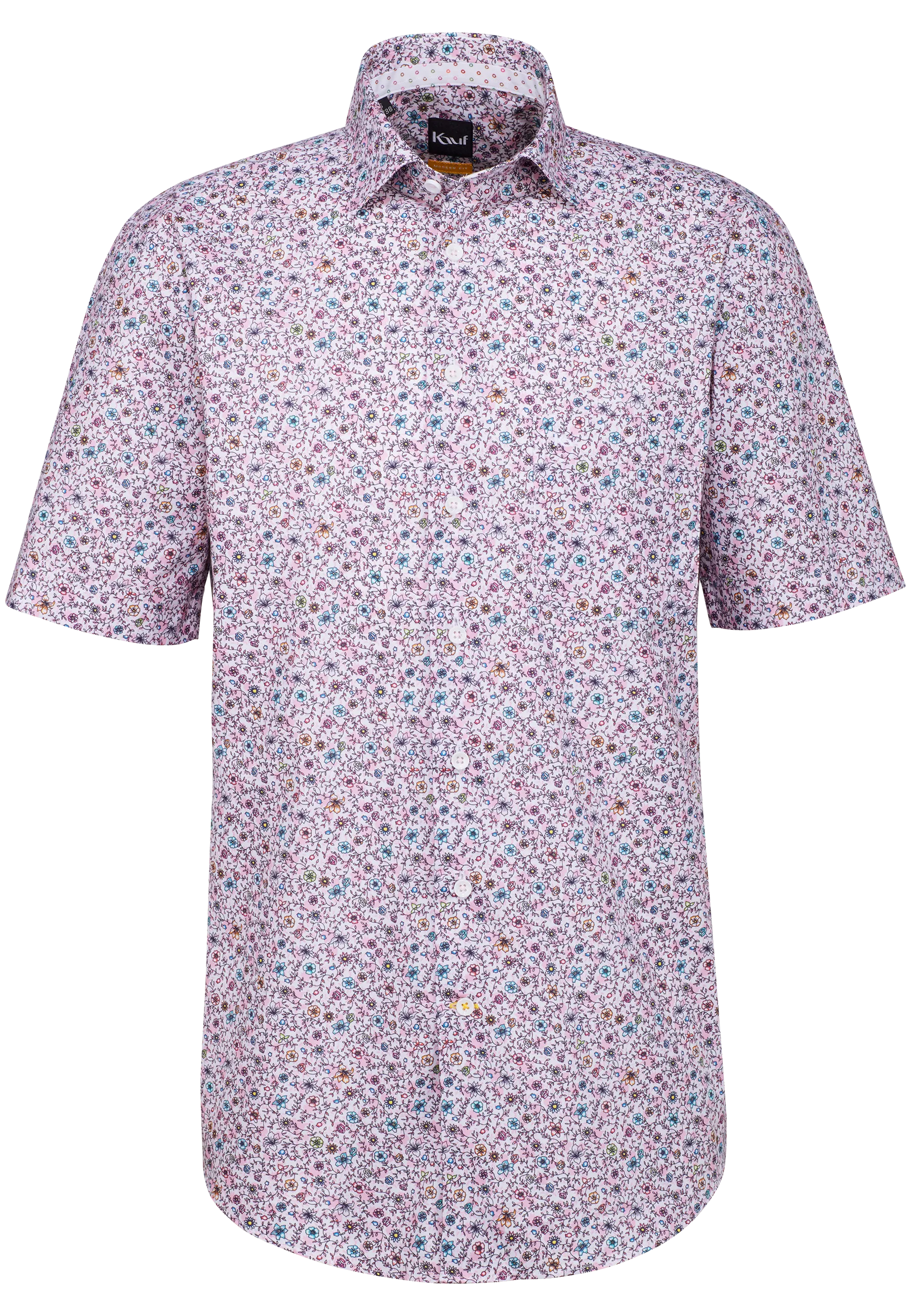 kurzarm hemd blumenmuster