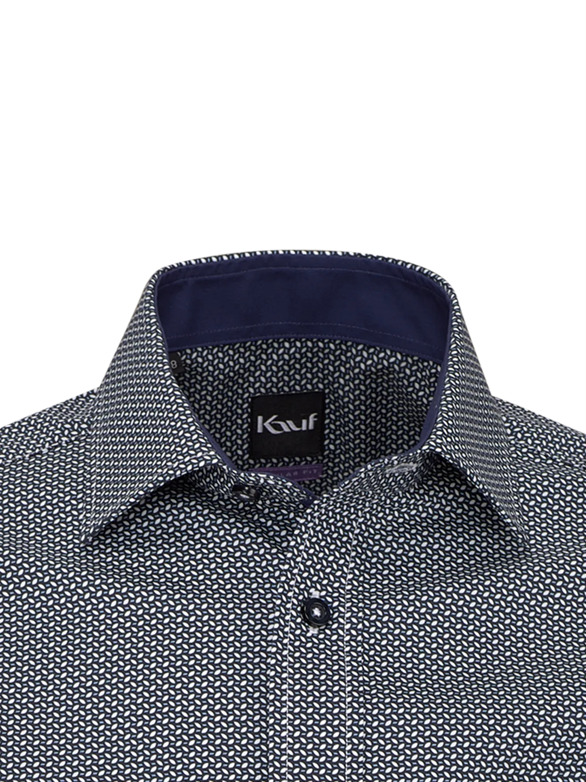 Pisa New Kent Kurzarm regular fit mit Kontrast