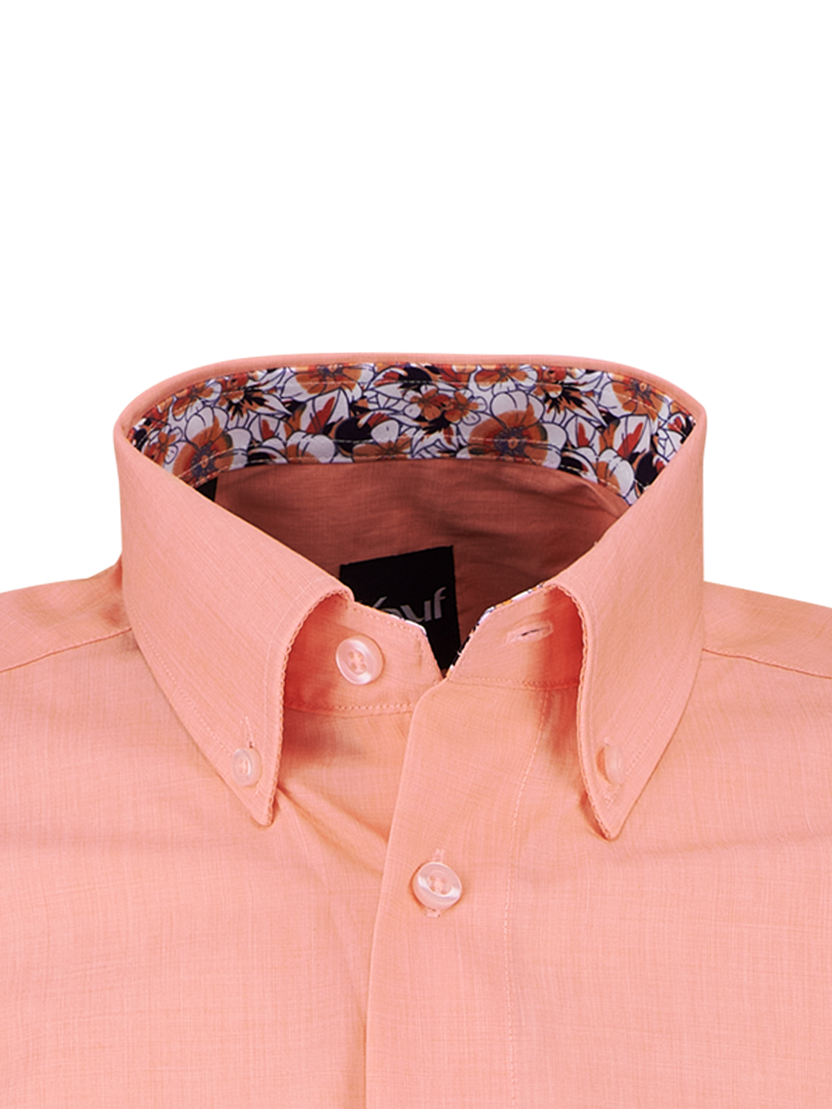 Pisa New Kent Kurzarm regular fit mit Kontrast