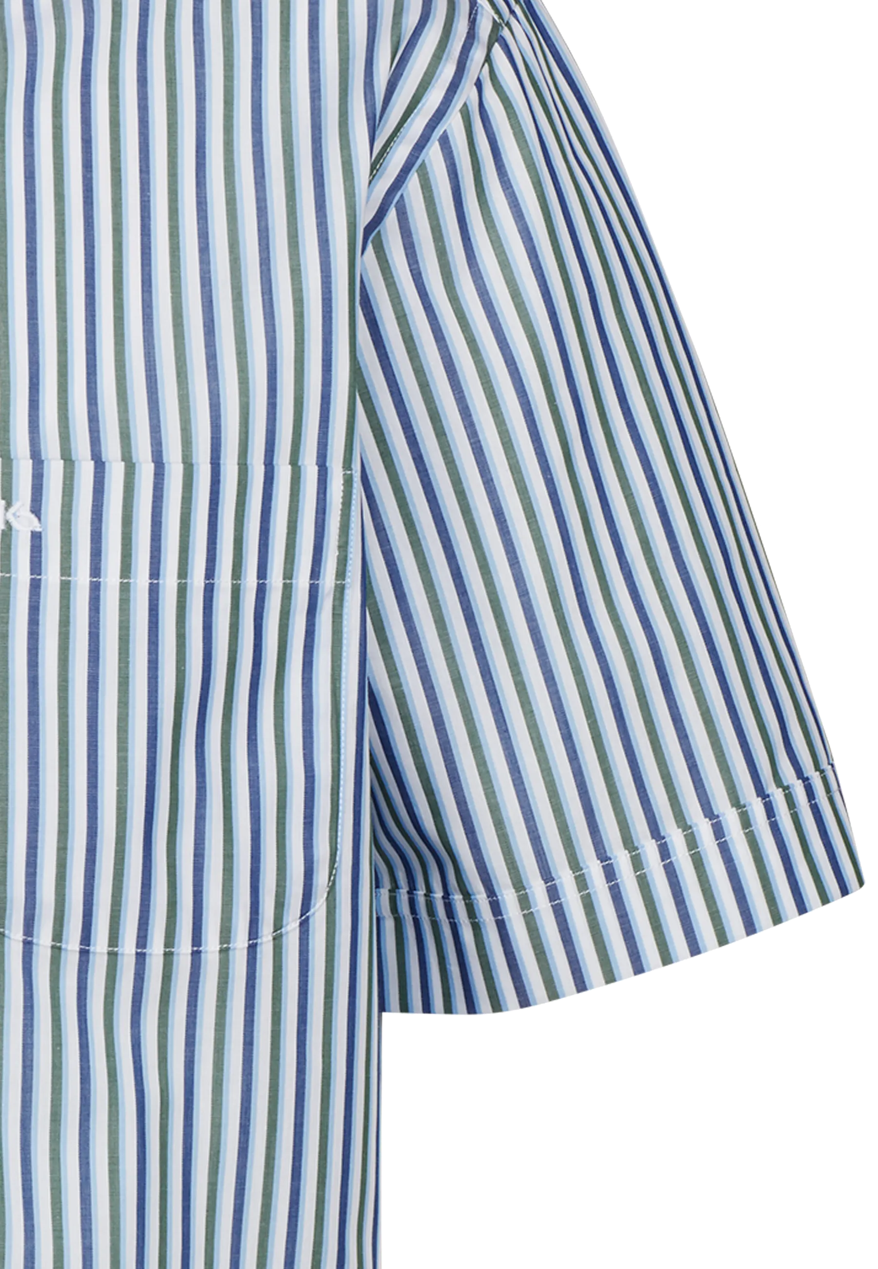 Pisa New Kent Kurzarm regular fit mit Kontrast