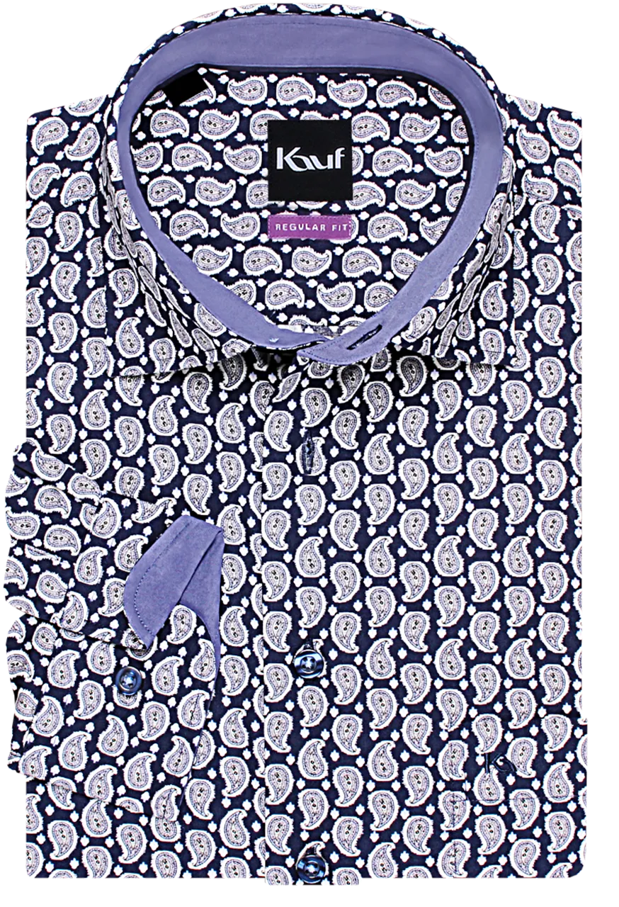 herren hemd marineblau