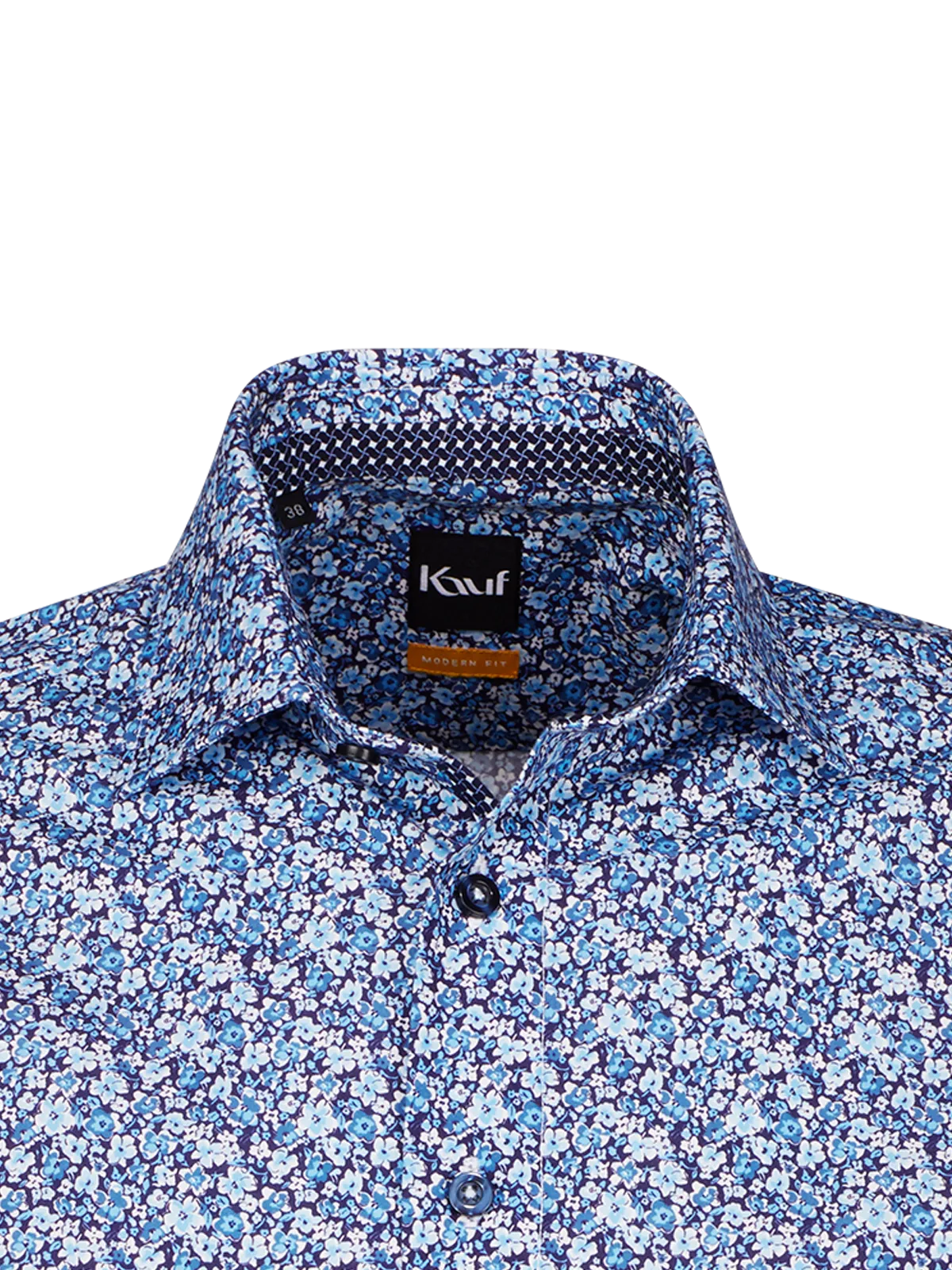 Firenze New Kent Langarm modern fit mit Kontrast
